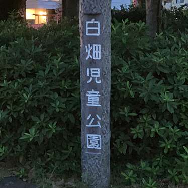 白畑児童公園のundefinedに実際訪問訪問したユーザーunknownさんが新しく投稿した新着口コミの写真