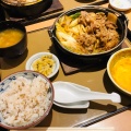 すき焼き定食 - 実際訪問したユーザーが直接撮影して投稿した西新宿定食屋やよい軒 西新宿店の写真のメニュー情報