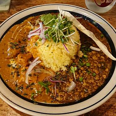 実際訪問したユーザーが直接撮影して投稿した森合カレーCurry and Spice dishes 笑夢の写真