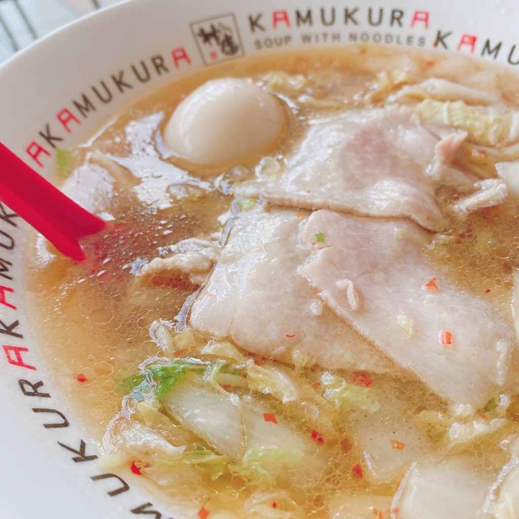 のびりこさんが投稿した上津台ラーメン専門店のお店どうとんぼり神座 イオンモール神戸北店/ドウトンボリカムクライオンモールコウベキタテンの写真