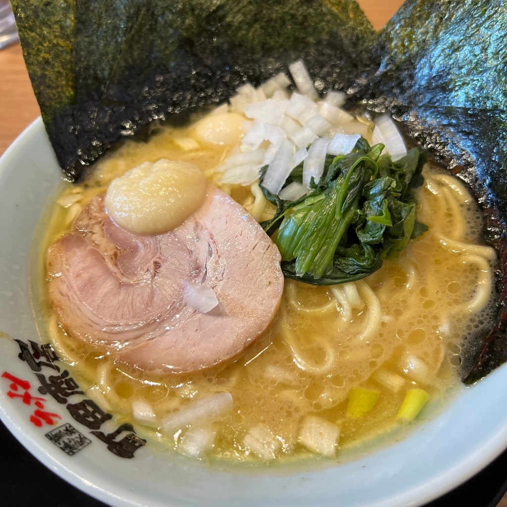 ユーザーが投稿したのりラーメンの写真 - 実際訪問したユーザーが直接撮影して投稿した西本地町ラーメン専門店町田商店 瀬戸店の写真