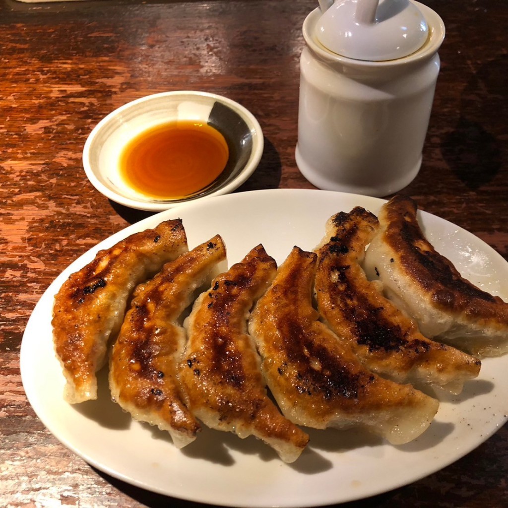 ユーザーが投稿した焼き餃子の写真 - 実際訪問したユーザーが直接撮影して投稿した天神橋担々麺黒龍天神樓の写真