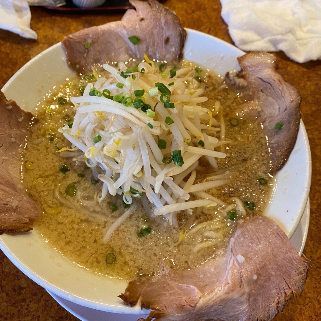 ZONO23SBさんが投稿した紫竹山ラーメン専門店のお店ラーメン万人家/ラーメンマンニンヤの写真