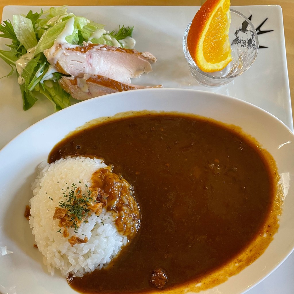 ユーザーが投稿した旨味凝縮焙煎カレーCurryの写真 - 実際訪問したユーザーが直接撮影して投稿した稲荷ダイニングバーイナリグリーンの写真