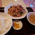 肉野菜定食 - 実際訪問したユーザーが直接撮影して投稿した高倉ラーメン / つけ麺華陽苑の写真のメニュー情報