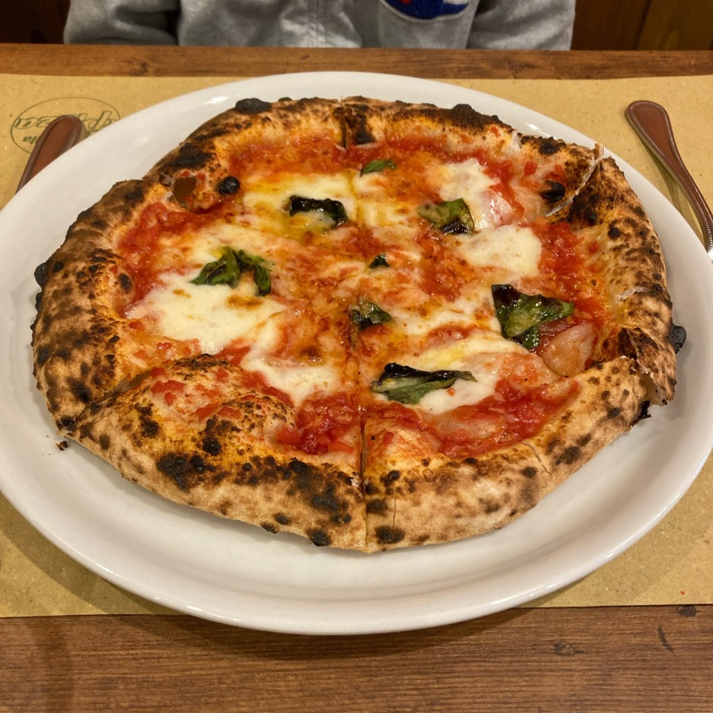 ユーザーが投稿したAマルゲリータの写真 - 実際訪問したユーザーが直接撮影して投稿した高根台ピザCASA DELLA PIZZAの写真