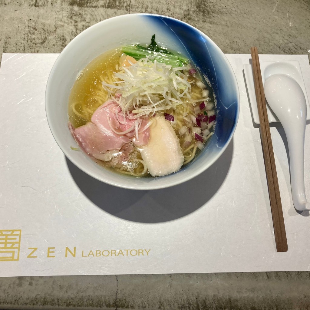 元気100倍はせちゃんまんさんが投稿した芝田ラーメン / つけ麺のお店善LABORATORY/ゼン ラボラトリーの写真