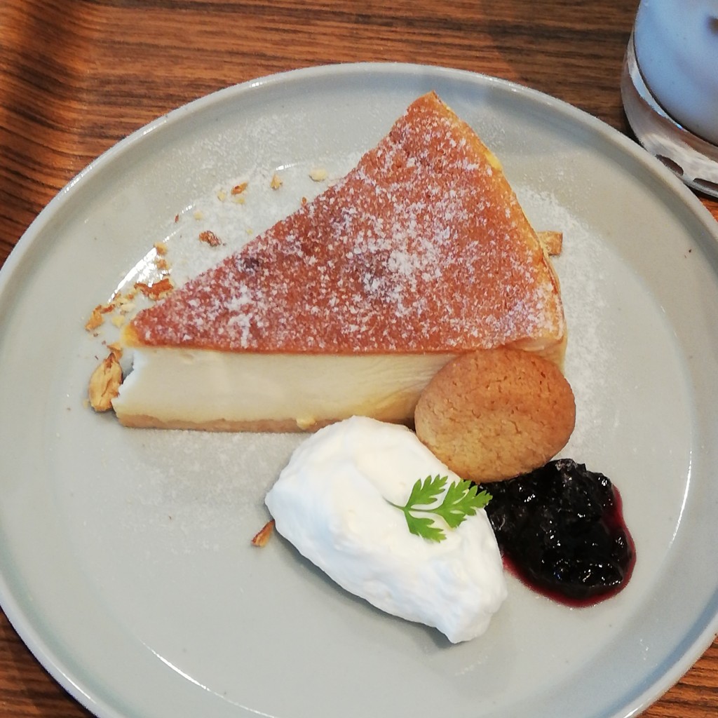 ユーザーが投稿したチーズケーキの写真 - 実際訪問したユーザーが直接撮影して投稿した吹上カフェBRING BOOK STOREの写真
