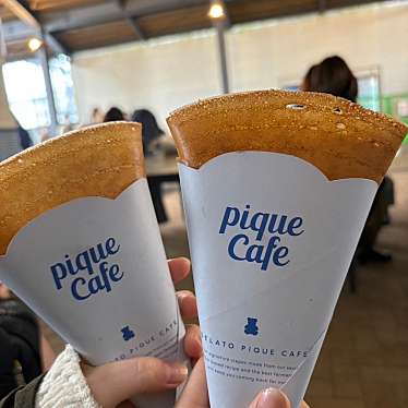 GELATO PIQUE CAFE creperie 御殿場プレミアム・アウトレット店のundefinedに実際訪問訪問したユーザーunknownさんが新しく投稿した新着口コミの写真