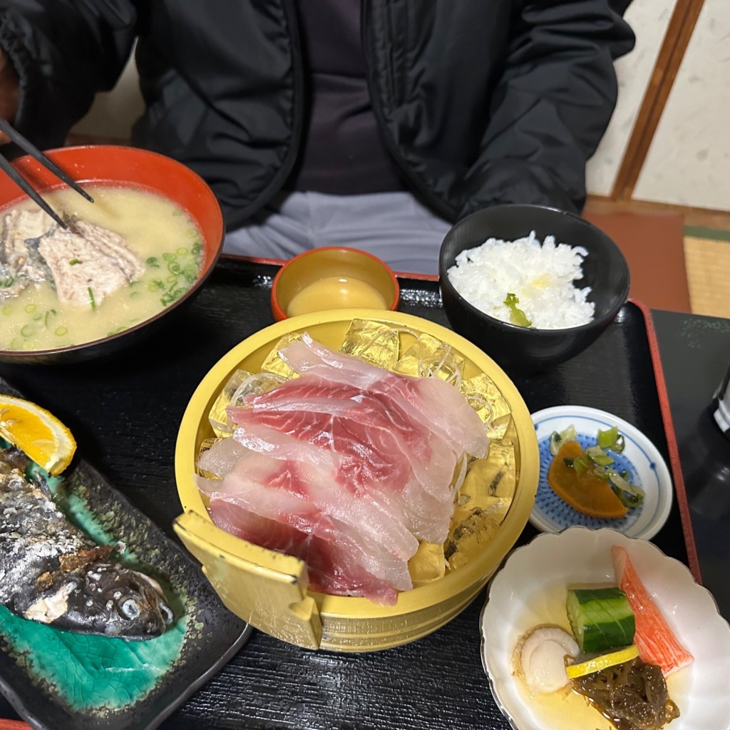 ユーザーが投稿した鯉マス付(さしみ)の写真 - 実際訪問したユーザーが直接撮影して投稿した串良町有里魚介 / 海鮮料理かわぜんの写真
