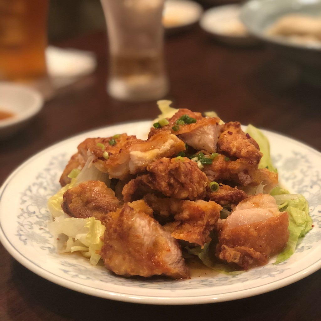 ユーザーが投稿した油淋鶏の写真 - 実際訪問したユーザーが直接撮影して投稿した蒲田中華料理你好 本店の写真