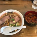 ランチセット - 実際訪問したユーザーが直接撮影して投稿した丘珠町ラーメン / つけ麺ら〜めん山家 札幌店の写真のメニュー情報