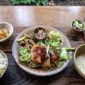 高野豆腐のフライランチ - 実際訪問したユーザーが直接撮影して投稿した高塚町カフェヤサシイウタの写真のメニュー情報