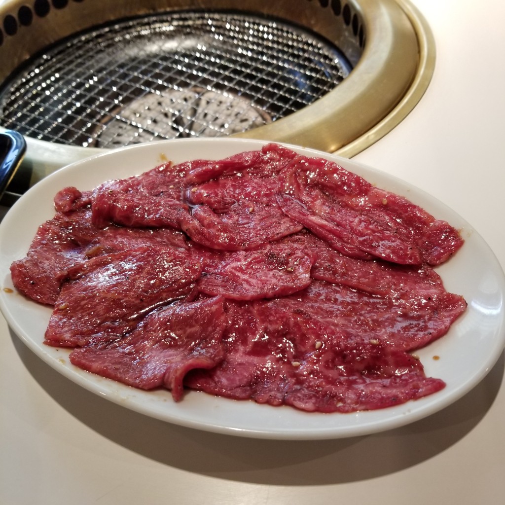 ユーザーが投稿した和牛ロース御膳Lunchの写真 - 実際訪問したユーザーが直接撮影して投稿した百人町焼肉本格和牛 焼肉ケナリの写真