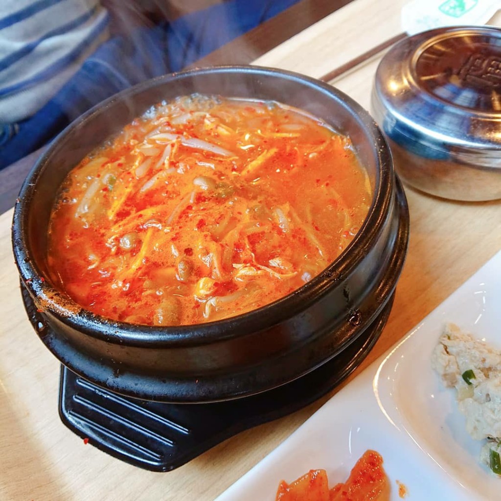 ユーザーが投稿したユッケジャンの写真 - 実際訪問したユーザーが直接撮影して投稿した中原韓国料理明洞亭の写真