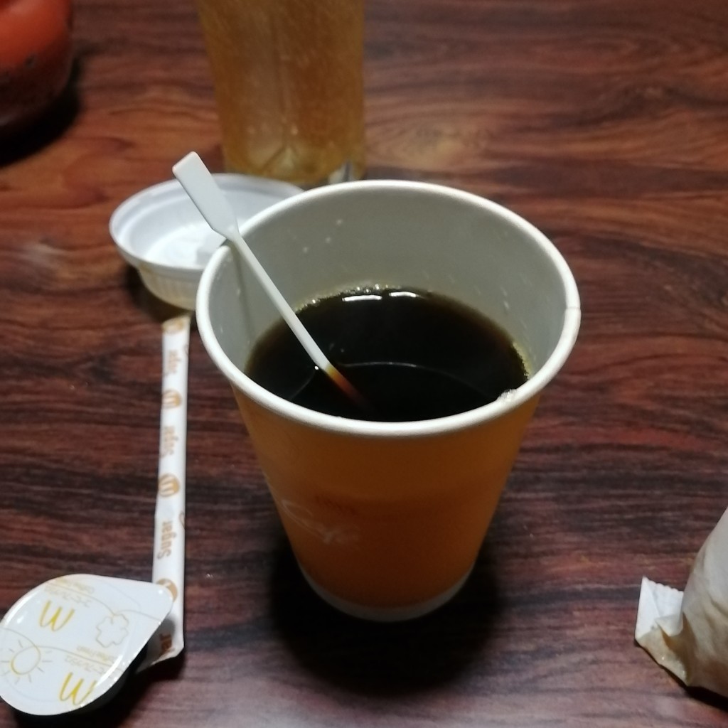ユーザーが投稿したプレミアムローストコーヒーの写真 - 実際訪問したユーザーが直接撮影して投稿した符津町ファーストフードマクドナルド 小松粟津店の写真