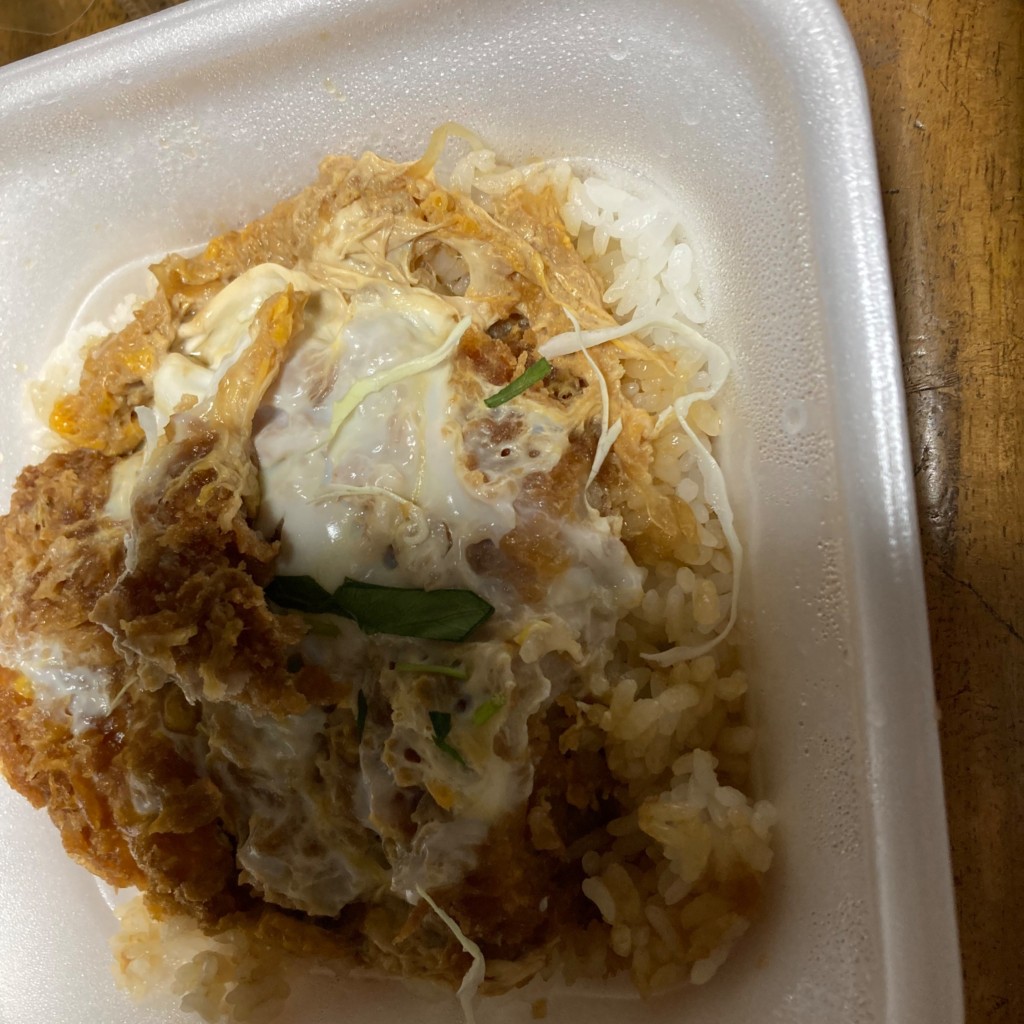 ユーザーが投稿したカツ丼(竹)の写真 - 実際訪問したユーザーが直接撮影して投稿した問屋町とんかつかつや 高崎問屋町店の写真