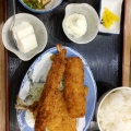 Lunch海鮮ミックスフライ定食 - 実際訪問したユーザーが直接撮影して投稿した梅田居酒屋磯丸水産 大阪駅前第2ビル店の写真のメニュー情報