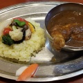 チキンカレー - 実際訪問したユーザーが直接撮影して投稿した南浦和カレークマネコ印の写真のメニュー情報