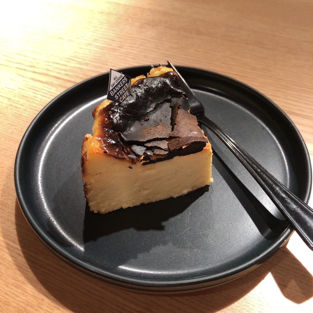 ユーザーが投稿したチーズケーキの写真 - 実際訪問したユーザーが直接撮影して投稿した下堤町カフェBANKERS STREET CAFE  ALL DAY DININGの写真