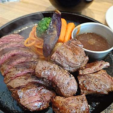 STEAK&HAMBURG ひげ 南6条店のundefinedに実際訪問訪問したユーザーunknownさんが新しく投稿した新着口コミの写真