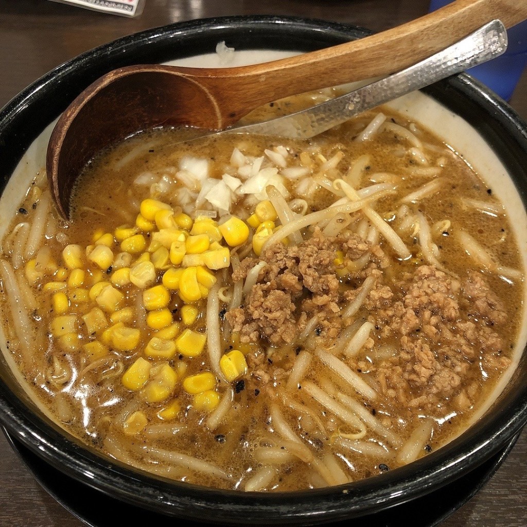 ユーザーが投稿した味噌ラーメンの写真 - 実際訪問したユーザーが直接撮影して投稿した鰭ケ崎ラーメン専門店味噌ラーメン専門店 日月堂 南流山店の写真