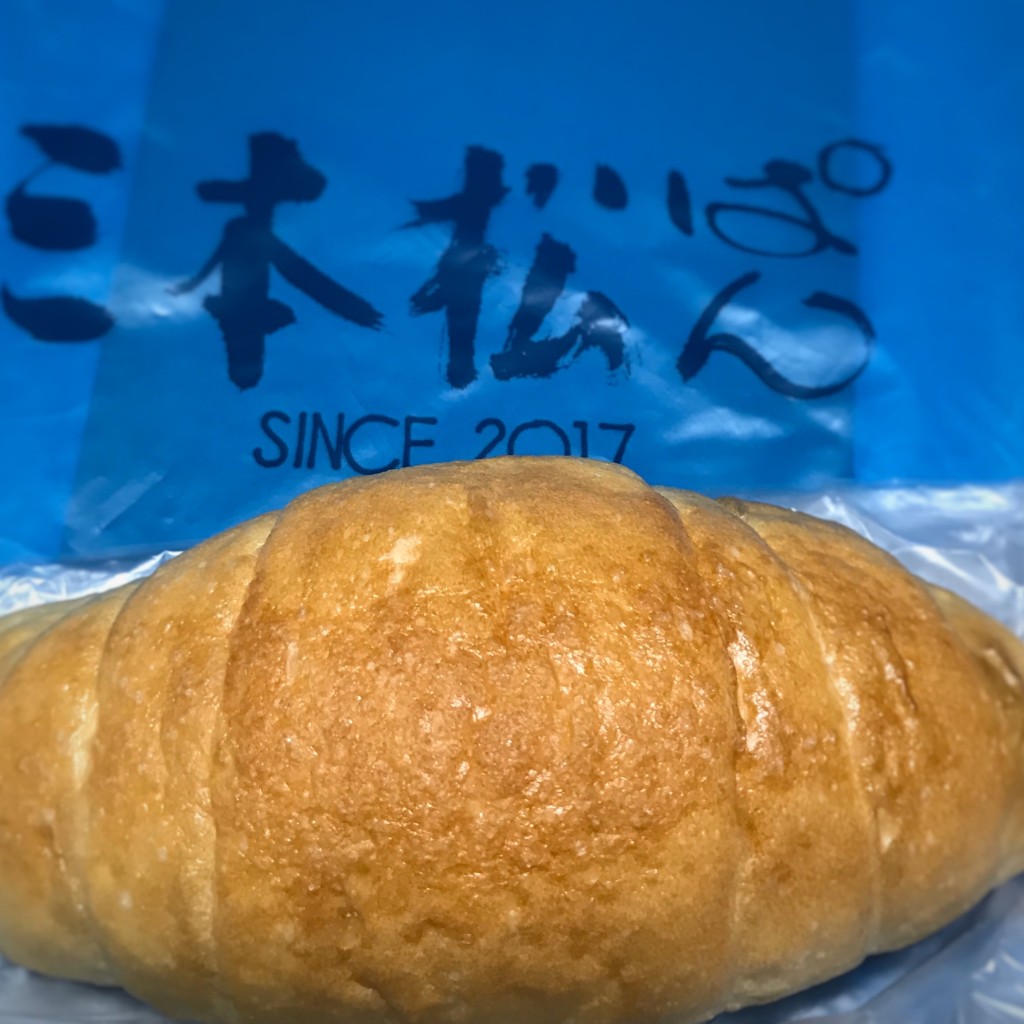 ユーザーが投稿した塩パンの写真 - 実際訪問したユーザーが直接撮影して投稿した松風町ベーカリー三本松ぱんの写真
