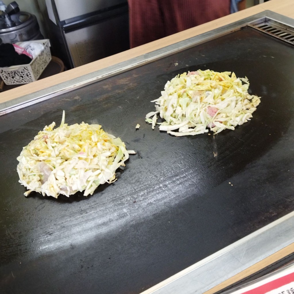 実際訪問したユーザーが直接撮影して投稿した下曽根新町お好み焼きお好み焼・鉄板焼 TEKOJIMANの写真