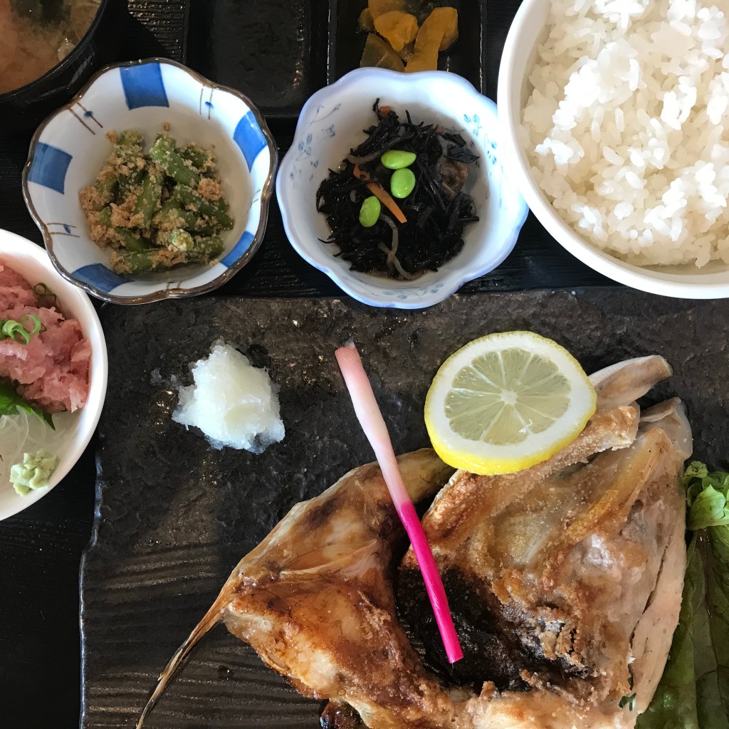 ユーザーが投稿した焼き魚定食の写真 - 実際訪問したユーザーが直接撮影して投稿した小名浜魚介 / 海鮮料理めざせ!!そばやの写真