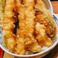 特選海老天丼麺セット - 実際訪問したユーザーが直接撮影して投稿した大高町天ぷら麦とろ 天麩羅 あげてんや 名古屋イオンモール大高店の写真のメニュー情報