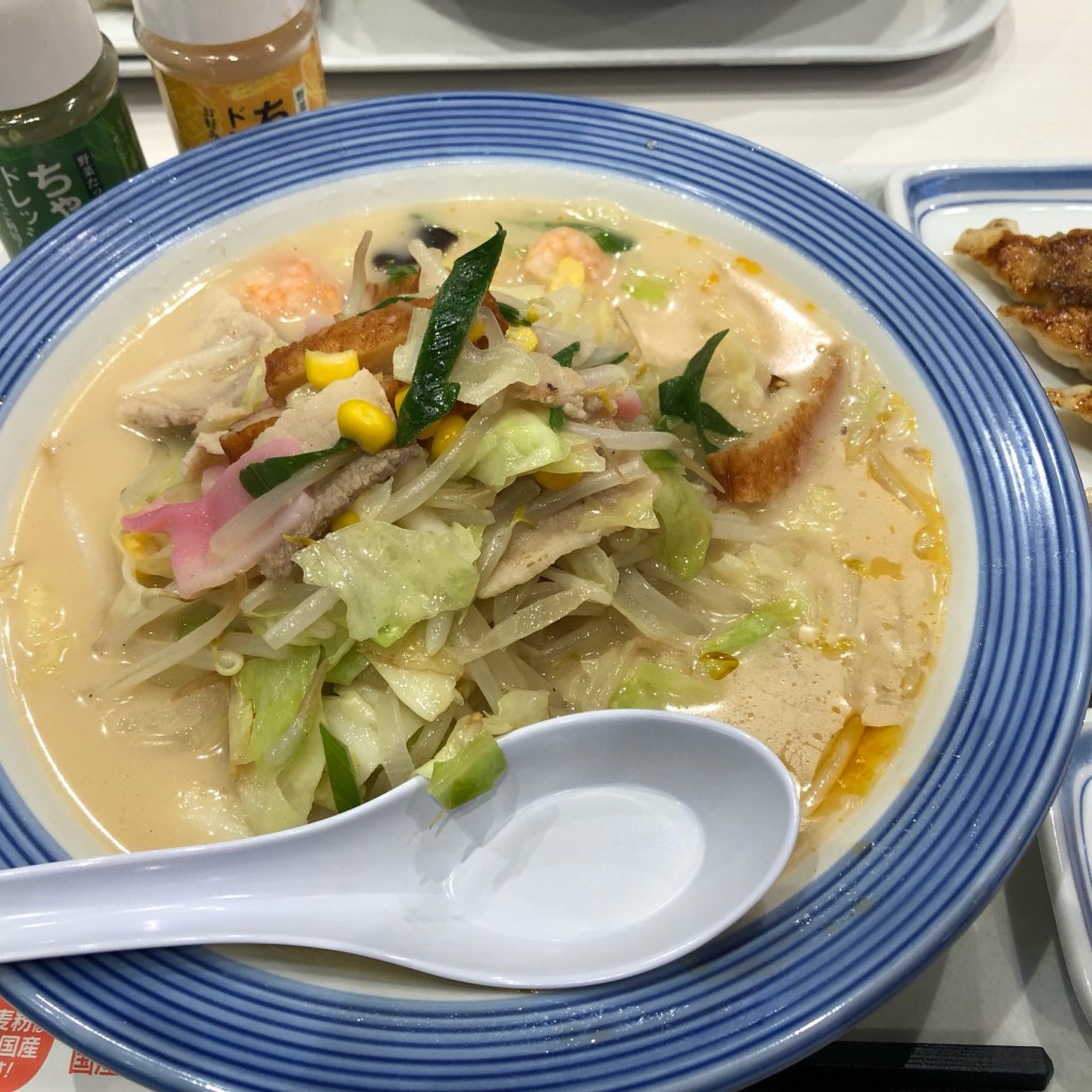 ユーザーが投稿した麺少量 野菜ちゃんの写真 - 実際訪問したユーザーが直接撮影して投稿した清六町ちゃんぽんリンガーハット イオンモール新小松店の写真