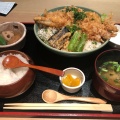 穴子天丼 - 実際訪問したユーザーが直接撮影して投稿した丸の内和食 / 日本料理天ぷら 旬和食 あきらの写真のメニュー情報