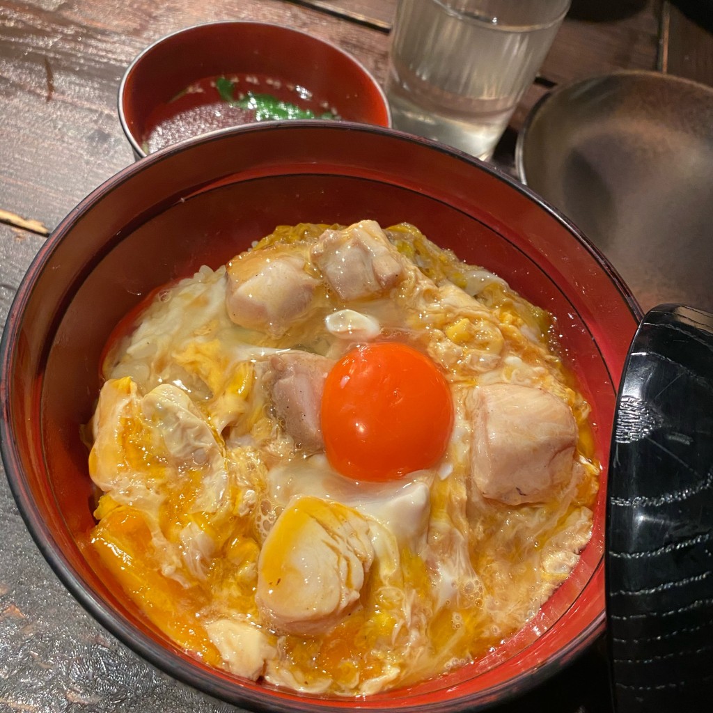 ユーザーが投稿した究極の親子丼「雛」の写真 - 実際訪問したユーザーが直接撮影して投稿した南青山鶏料理青山 鶏味座 本店の写真