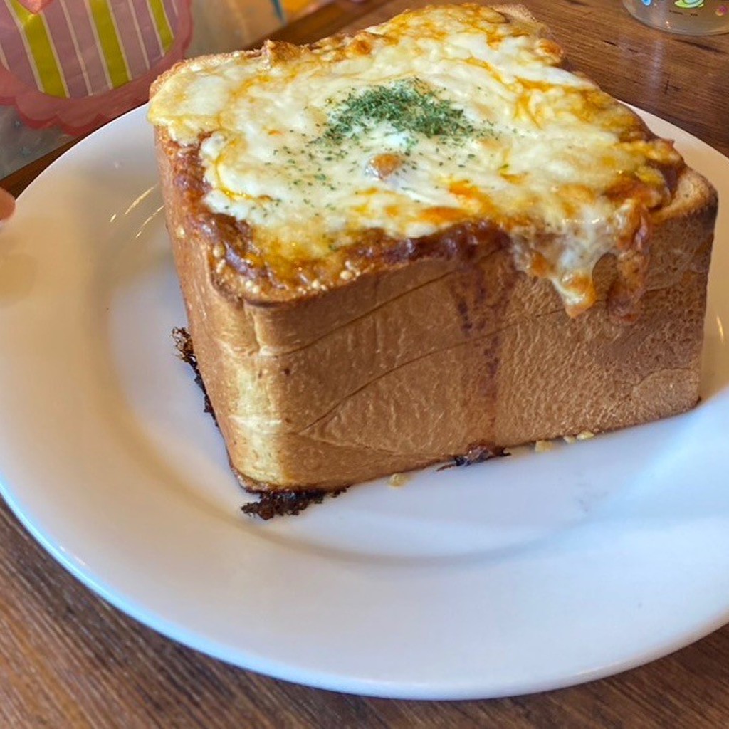 ユーザーが投稿したBシチュートーストLunchの写真 - 実際訪問したユーザーが直接撮影して投稿した高津東カフェジロー珈琲 八千代台店の写真