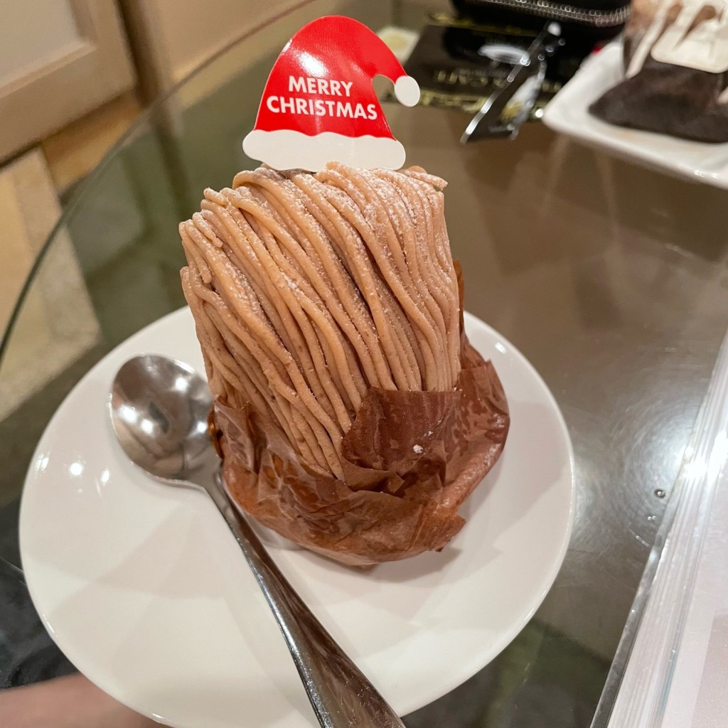 ユーザーが投稿したスペシャルモンブランの写真 - 実際訪問したユーザーが直接撮影して投稿した旭町スイーツしあわせのお菓子ツリーオーブンの写真