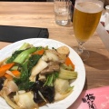 五目やきそば - 実際訪問したユーザーが直接撮影して投稿した八重洲中華料理梅蘭 ヤエチカ店の写真のメニュー情報