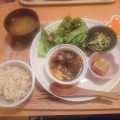 日替わりNATURAのおいしい玄米定食 - 実際訪問したユーザーが直接撮影して投稿した谷町カフェ畑の食堂 ナチュラの写真のメニュー情報
