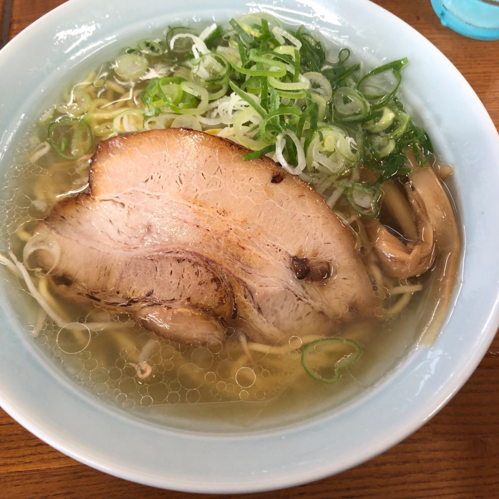 ユーザーが投稿した牛骨塩ラーメンの写真 - 実際訪問したユーザーが直接撮影して投稿した淀江町西原ラーメン / つけ麺ラーメン悟空の写真