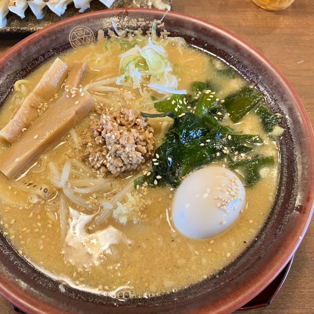 ユーザーが投稿した味噌ラーメンの写真 - 実際訪問したユーザーが直接撮影して投稿した下平出町ラーメン / つけ麺日光味噌ラーメン いろは商店の写真