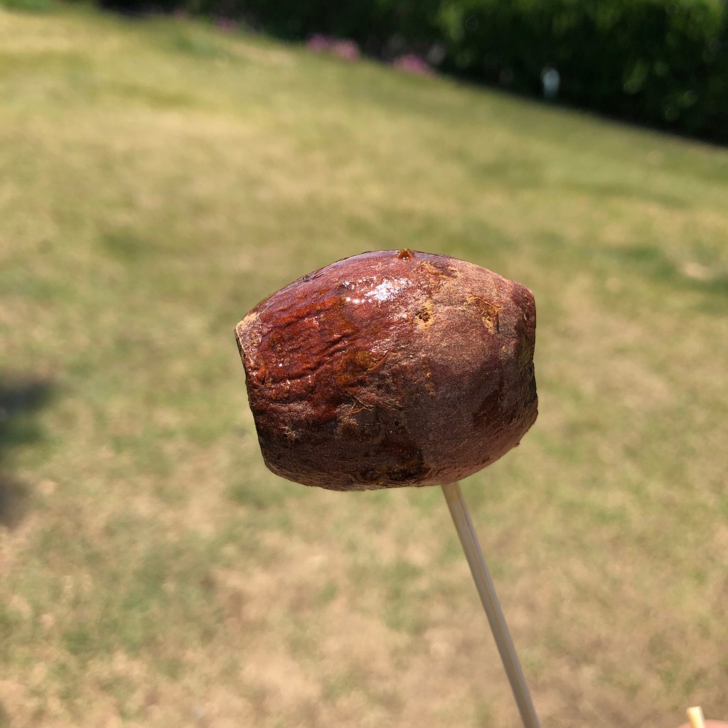 ユーザーが投稿した焼き芋 プレミアム安納芋の写真 - 実際訪問したユーザーが直接撮影して投稿した上平良カフェHIGHWAY OUTDOOR PARK 宮島の写真