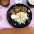 ランチ かつおカツ甘醤油タレ - 実際訪問したユーザーが直接撮影して投稿した梶井町定食屋レストラン フレールの写真のメニュー情報