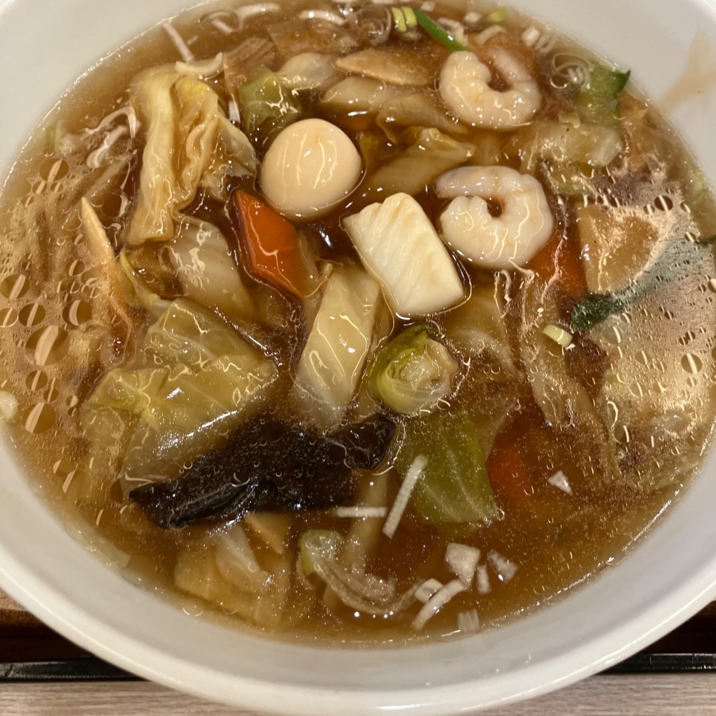 ユーザーが投稿した広東麺の写真 - 実際訪問したユーザーが直接撮影して投稿した青山中華料理張園 イオン新潟青山店の写真