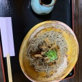 キノコ蕎麦 - 実際訪問したユーザーが直接撮影して投稿した柳本町うどんかおくの写真のメニュー情報