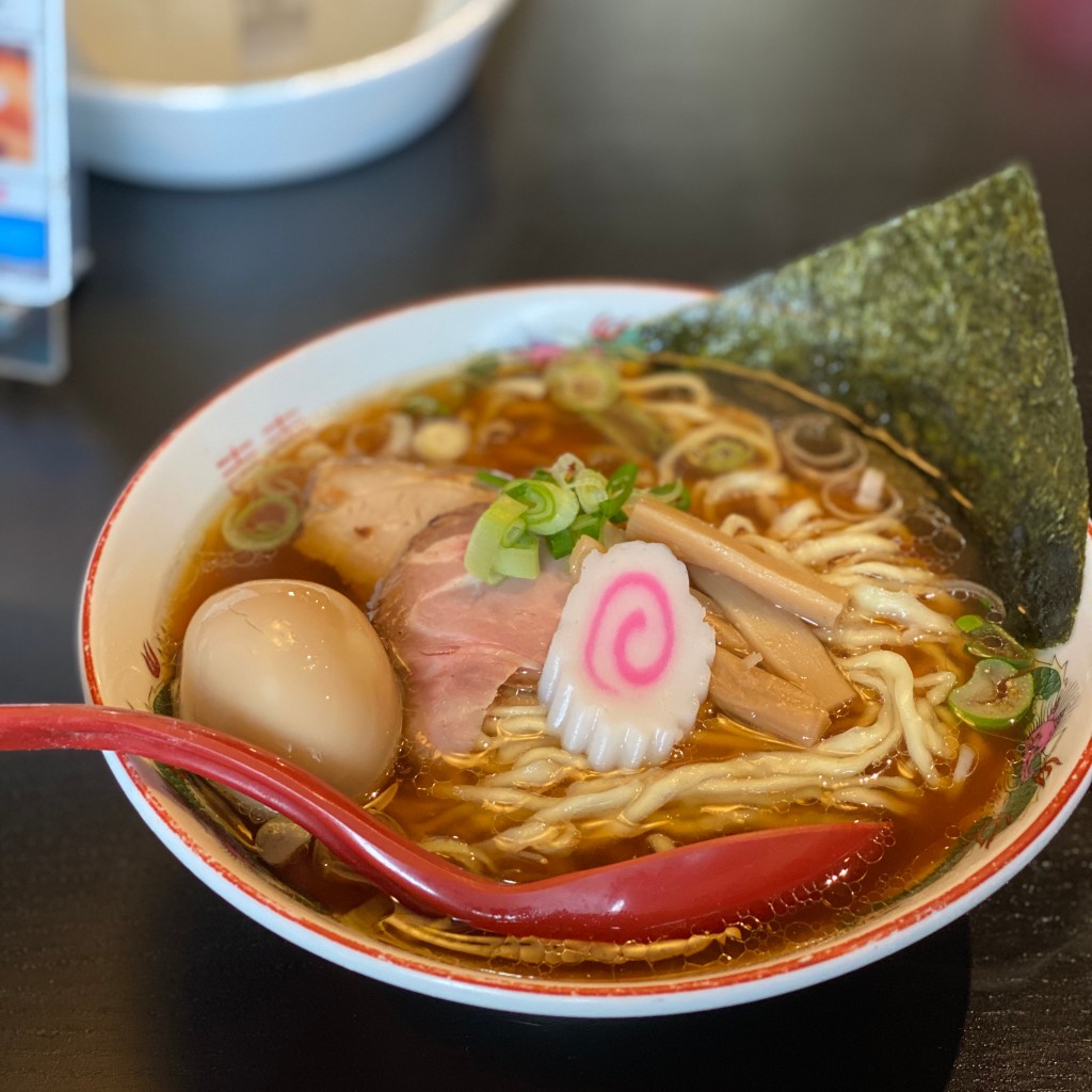 ユーザーが投稿した味玉醤油ラーメンの写真 - 実際訪問したユーザーが直接撮影して投稿した北田園ラーメン / つけ麺カッパ64の写真