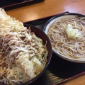 天丼セット - 実際訪問したユーザーが直接撮影して投稿した保戸野八丁うどん手打そば・たちばなやの写真のメニュー情報