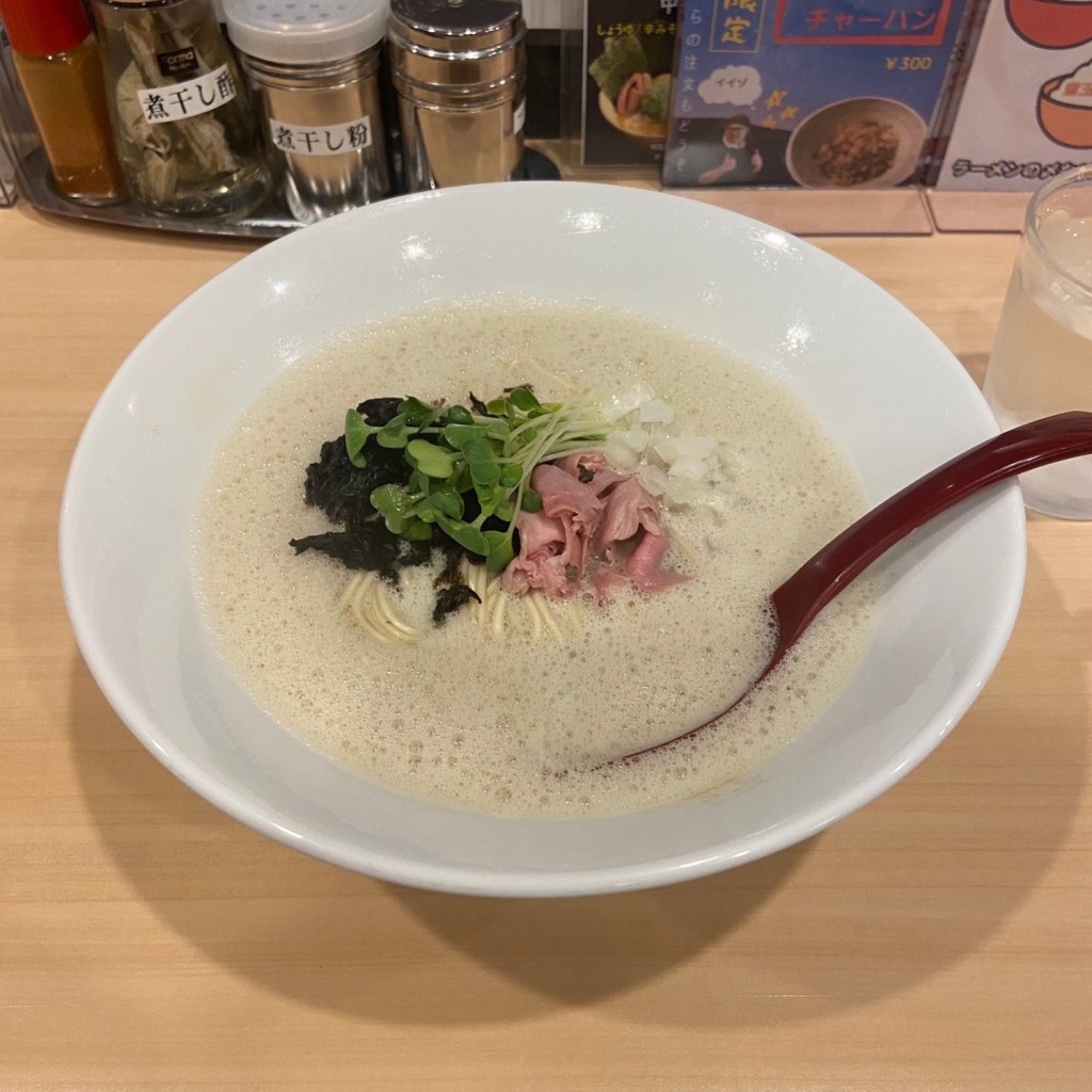 ユーザーが投稿した煮干しラーメンの写真 - 実際訪問したユーザーが直接撮影して投稿した大豆田本町ラーメン専門店中華そば 集の写真