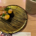 210円皿 - 実際訪問したユーザーが直接撮影して投稿した弁天町回転寿司回転寿司すしえもん 宇和島本店の写真のメニュー情報