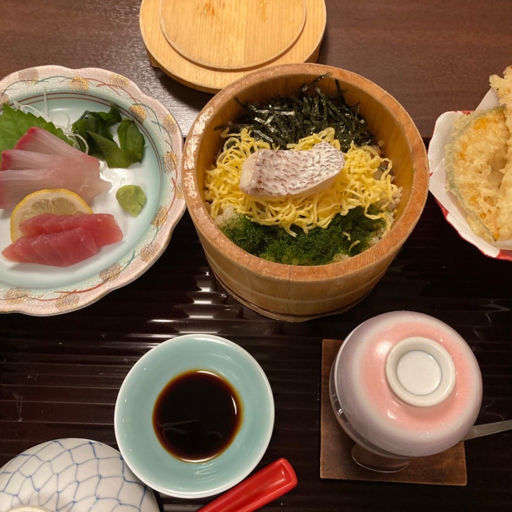 ユーザーが投稿したにぎわい膳の写真 - 実際訪問したユーザーが直接撮影して投稿した博多駅中央街和食 / 日本料理石蔵 デイトス店の写真