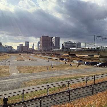 実際訪問したユーザーが直接撮影して投稿した仲六郷公園多摩川緑地公園(バイオリン公園)の写真