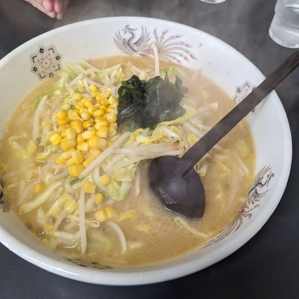 ユーザーが投稿したみそラーメンの写真 - 実際訪問したユーザーが直接撮影して投稿した野比中華料理光楽の写真